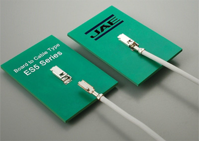 The ES5 range from JAE offers low cost, small size and weight The ES5 range